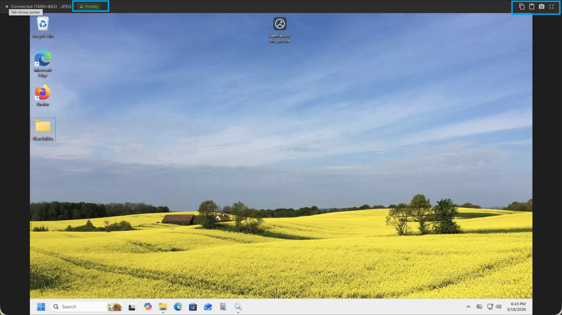 Remote desktop